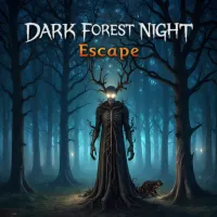 Dark Forest Night Escape