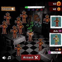 Play Merge FNAF: Animatronic Battle now!