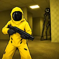 Play Obby: Backrooms Hunt now!